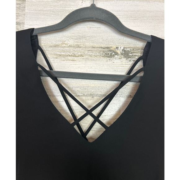 Show Me Your Mumu women small Black Joni mini Flow Dress boho long sleeve lined - Picture 7 of 7